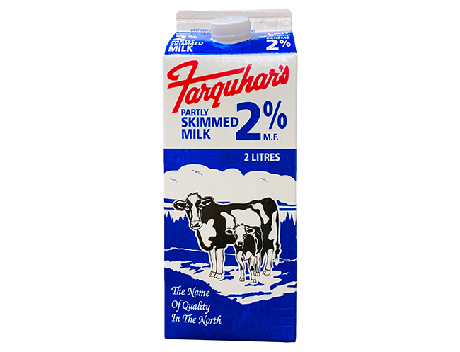 Farquhars Dairy 2L 2% Milk