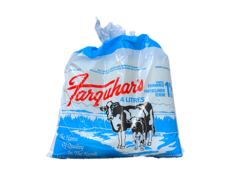 Farquhars Dairy 4L 1% Milk
